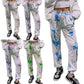 Fashion Tie Dye Sweatpants Women Cotton Trousers High Street Joggers Casual Style