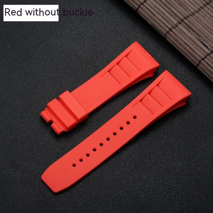 Silicone Strap Replacement Silicone Watchband Accessories Men Watch Band