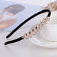 Rhinestone Bow Headband For Women Head Accessories