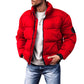 Coat Stand-up Collar Downcotton-padded Jacket Thickened Men&