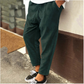 Winter Men Corduroy Pants Streetwear Joggers Solid