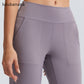 Womens Workout Running Capris Leggings Pocket Tummy Control High Waist Yoga Pants